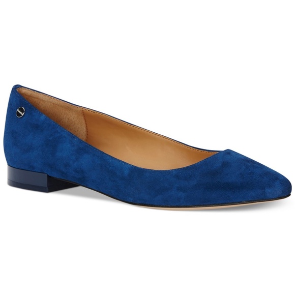 Calvin Klein Shoes - Calvin Klein Suede Flats